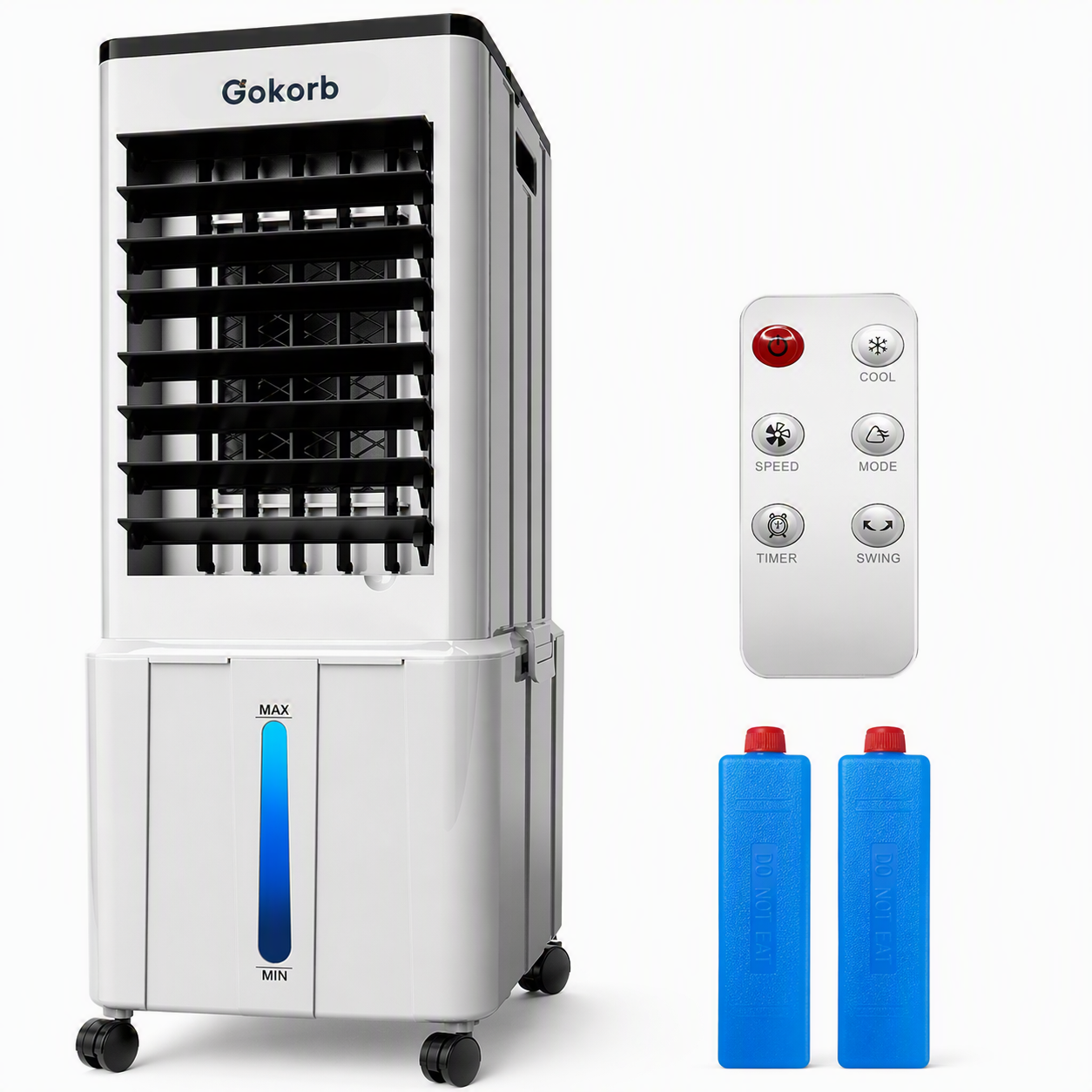 Climatiseur Mobile 3 EN 1 :  Rafraichisseur, Déshumidificateur et Ventilateur