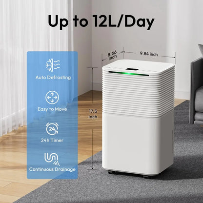 Climatiseur Mobile 3 EN 1 :  Rafraichisseur, Déshumidificateur et Ventilateur