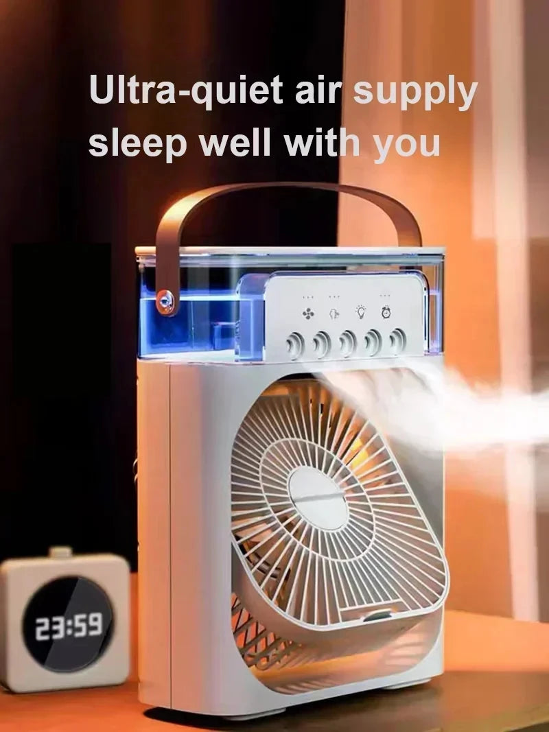 Climatiseur Mobile 3 EN 1 :  Rafraichisseur, Déshumidificateur et Ventilateur