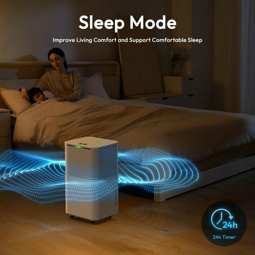 Climatiseur Mobile 3 EN 1 :  Rafraichisseur, Déshumidificateur et Ventilateur