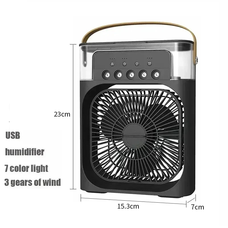 Climatiseur Mobile 3 EN 1 :  Rafraichisseur, Déshumidificateur et Ventilateur