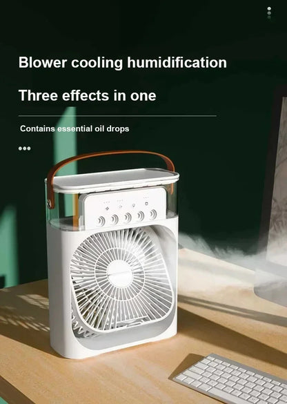 Climatiseur Mobile 3 EN 1 :  Rafraichisseur, Déshumidificateur et Ventilateur